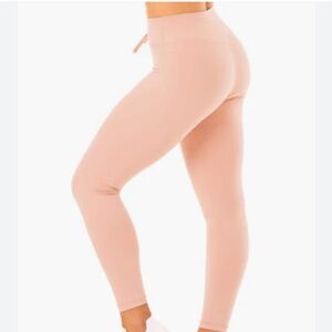 RYDERWEAR Replay High Waisted Leggings, pastel pink